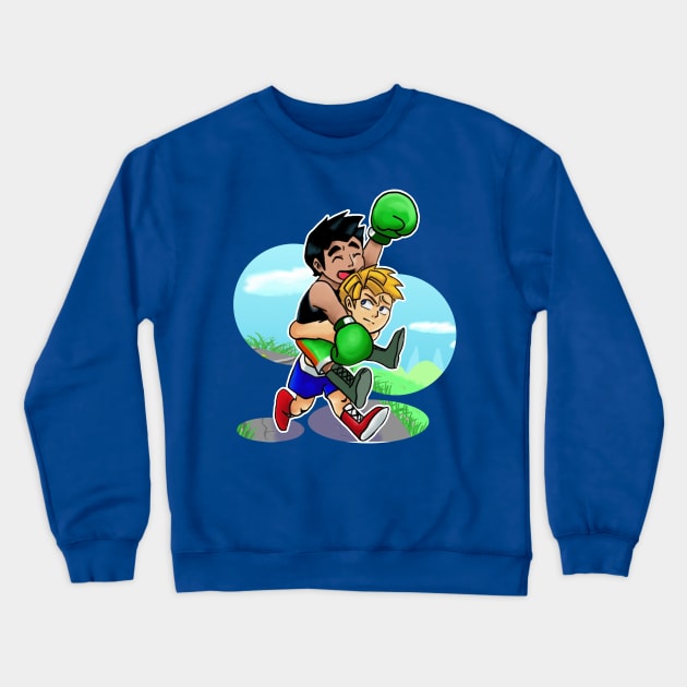 Little Mac Piggy Back Crewneck Sweatshirt by saradaboru